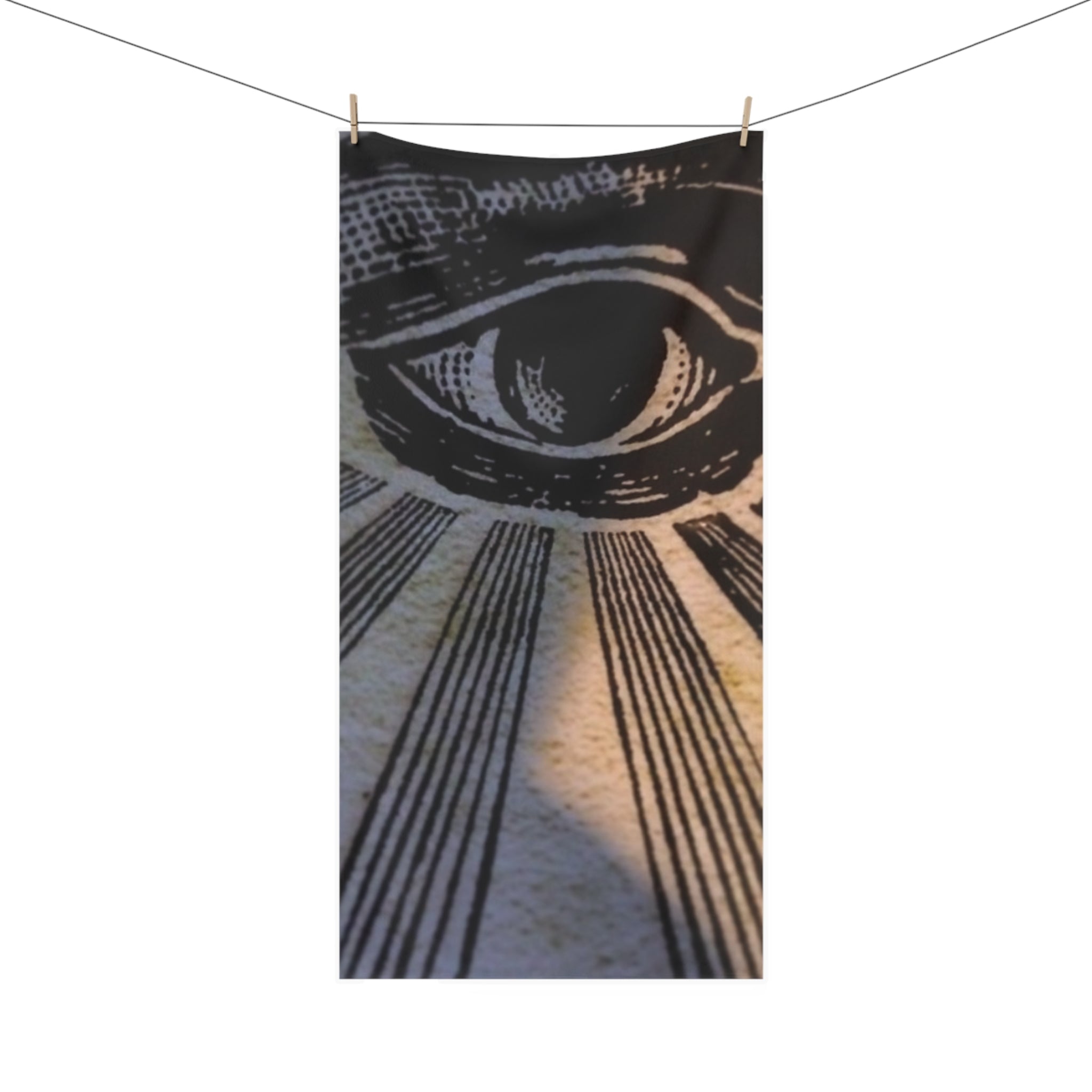 All Seeing Eye Beach Towel