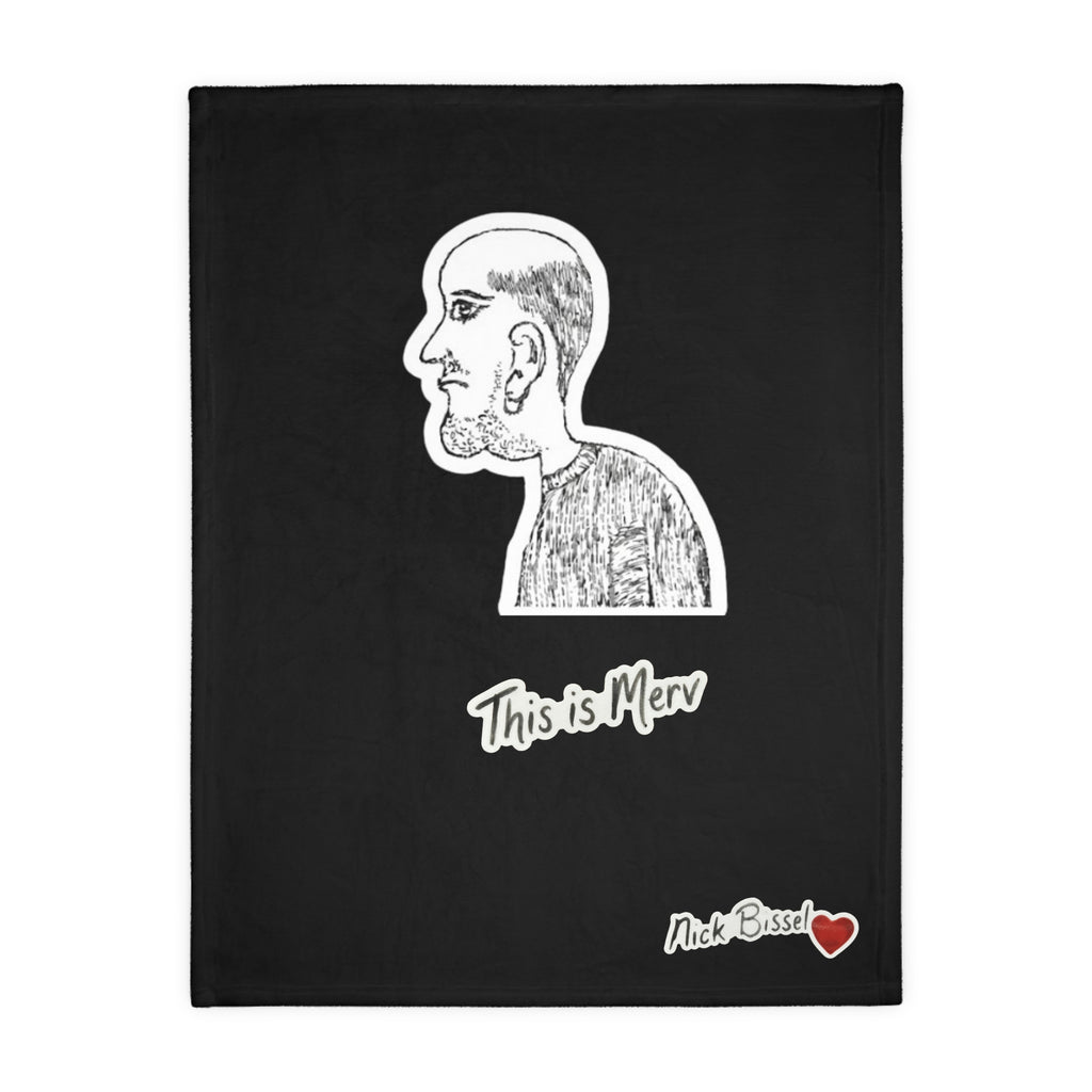 "This is Merv" Personalized Microfiber Throw