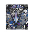 Abstract Geometric Fleece Sherpa Blanket