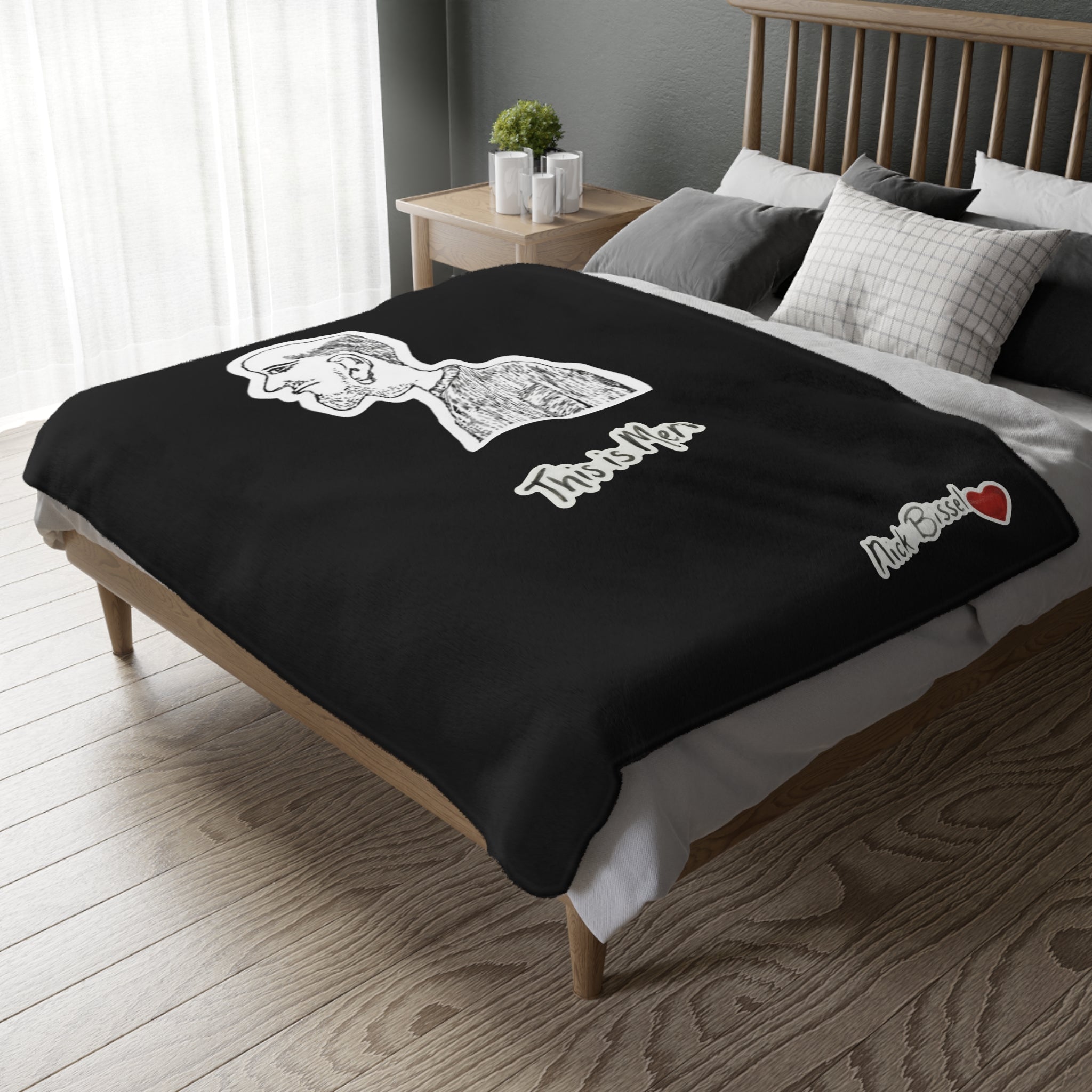 "This is Merv" Personalized Microfiber Throw